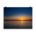 Beautiful sunset on Mediterranean coastline - Poster