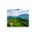 Green and cloudy mountain landscape - Poster