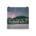 Thunderstorm coming over a city on the lake - Photo paper poster