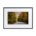 Autumn forest with an empty road - Matte Paper Framed Poster With Mat